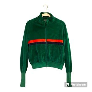 Vintage Velour Track Jacket